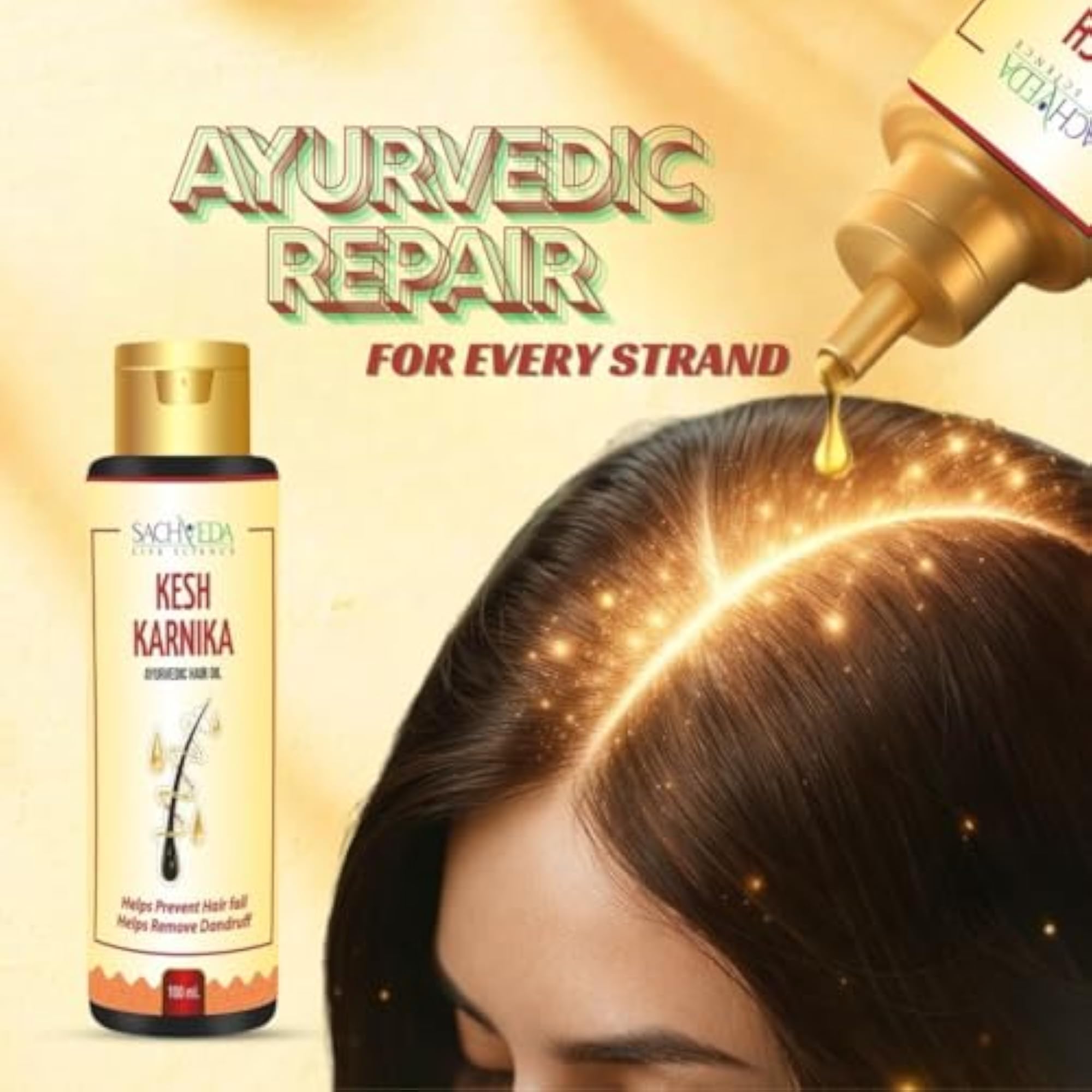 Kesh Karnika Ayurvedic Hair Oil for Strength and Growth